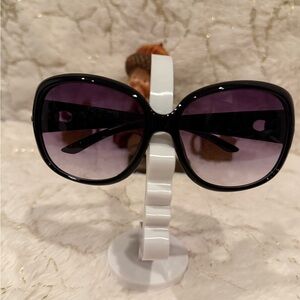 Luxury Diamond Polarized Gradient Sunglasses with hard case New